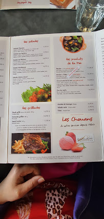 Crêperie des Chouans à Saint-Gilles-Croix-de-Vie menu