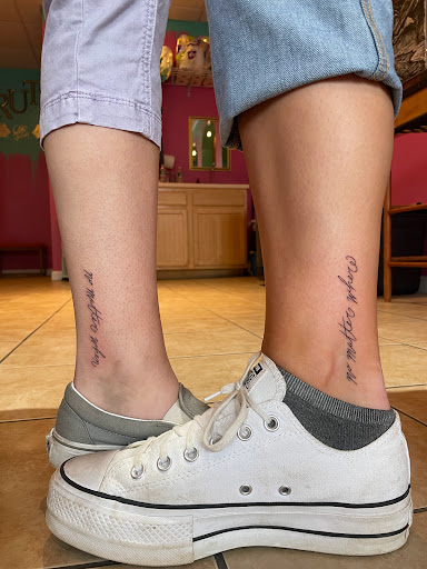 Explore mom & son tattoo ideas, creative tattoo ideas in Berwick, available at Truth Custom Tattoo, Design & Gallery