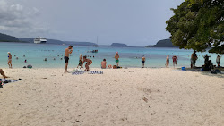 Foto van Champagne Strand met hoog niveau van netheid