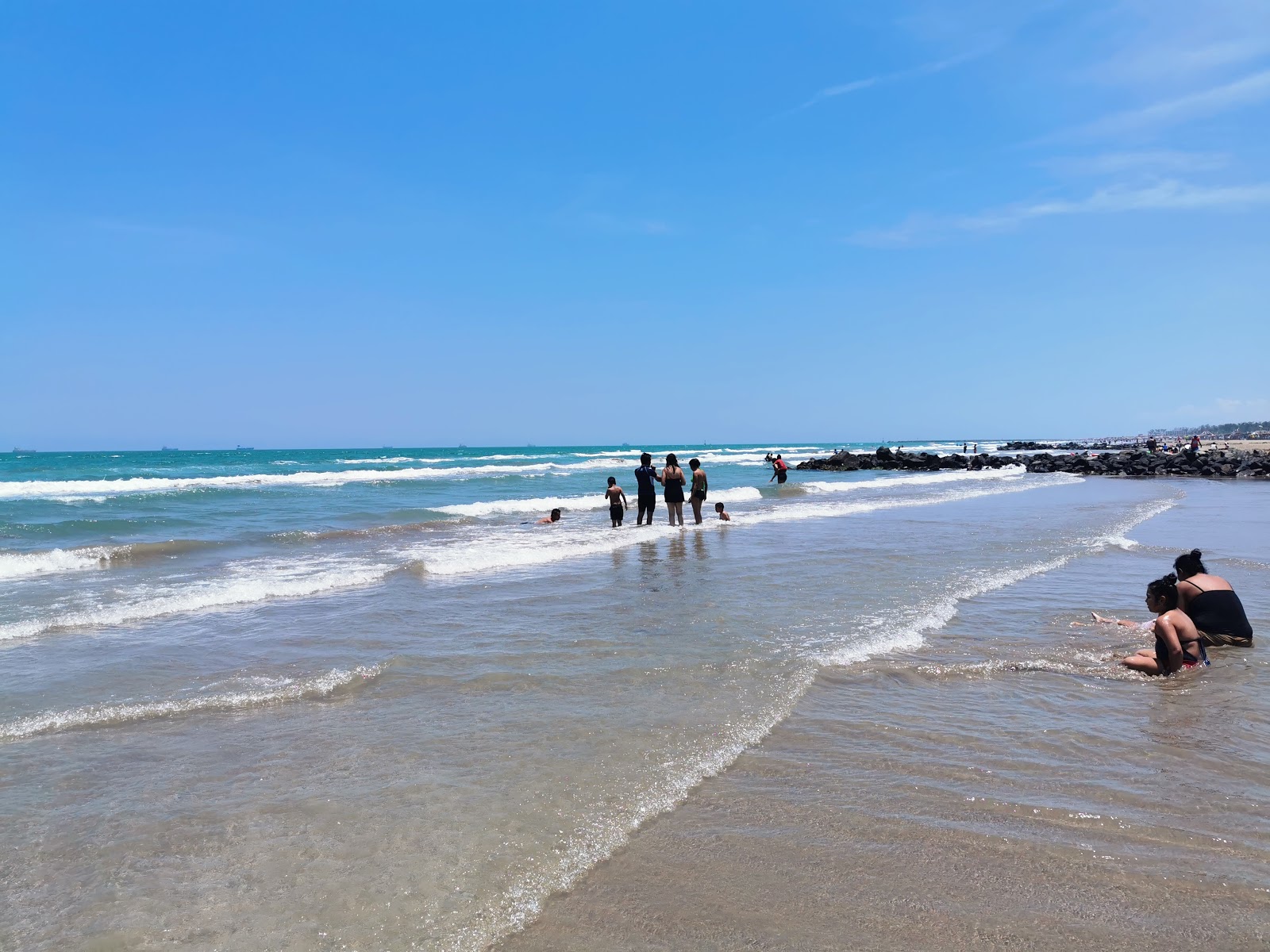 Foto de Playa Norte com areia brilhante superfície