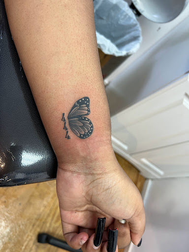 Explore men's forearm tattoo ideas, creative tattoo ideas in West Babylon, available at Bizzy Empire Tattoo