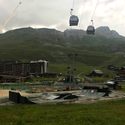 Skate parc de Tignes le lac à Tignes