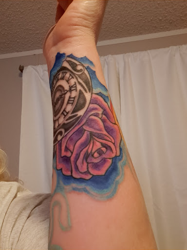 Explore disney couple tattoo ideas, creative tattoo ideas in Palestine, available at 2 Crows Tattoo