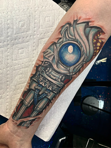 Explore step brothers tattoo ideas, creative tattoo ideas in Roanoke, available at Saint Cecilias Art Studio