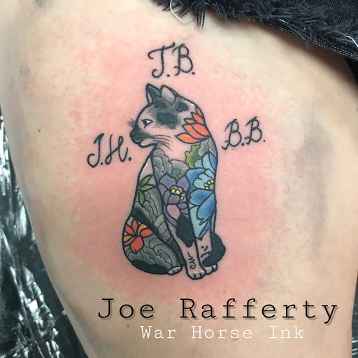 Explore water lily tattoo ideas, creative tattoo ideas in Kent, available at War Horse Ink