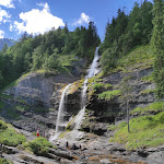 Photo n° 1 de l'avis de Patrick.e fait le 07/09/2022 à 16:39 pour Cascade du Rouget à Sixt-Fer-à-Cheval