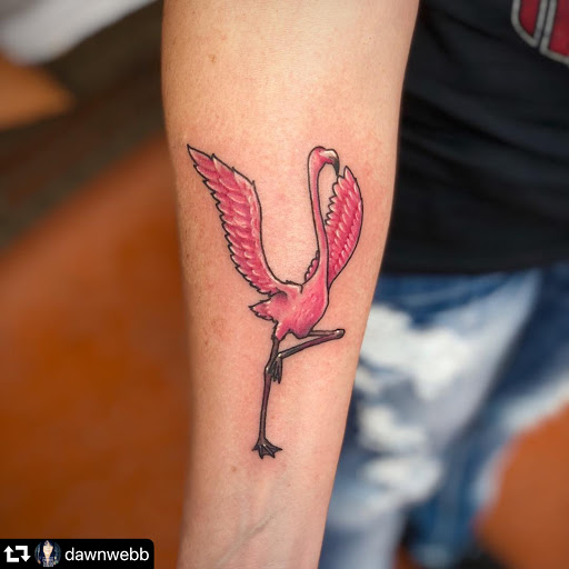 Explore halloweentown tattoo ideas, creative tattoo ideas in Fort Myers Beach, available at Paradise Tattoo