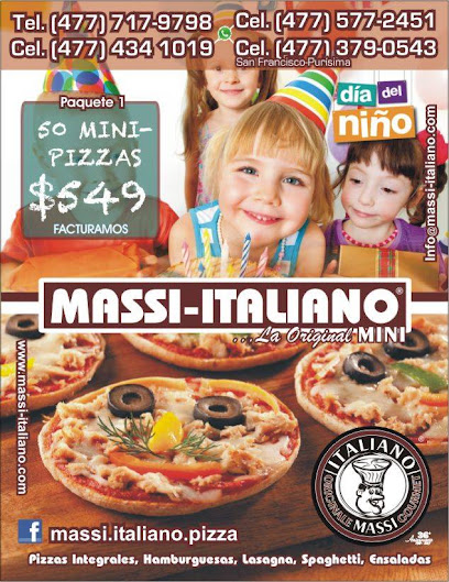 Massi Italiano Mini Pizzas - Blvrd Miguel Hidalgo 1012, Hidalgo, 37220 León, Gto., Mexico