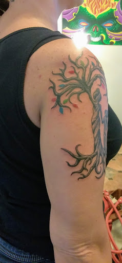 Explore american flag tattoo ideas, creative tattoo ideas in Hebron, available at Explosive Ink Tattoo