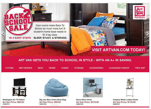 Furniture Store «Art Van Furniture - Algonquin», reviews and photos, 1500 S Randall Rd, Algonquin, IL 60102, USA