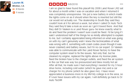 Car Repair and Maintenance «Dr. Auto Tech», reviews and photos, 600 Pacific Coast Hwy, Hermosa Beach, CA 90254, USA