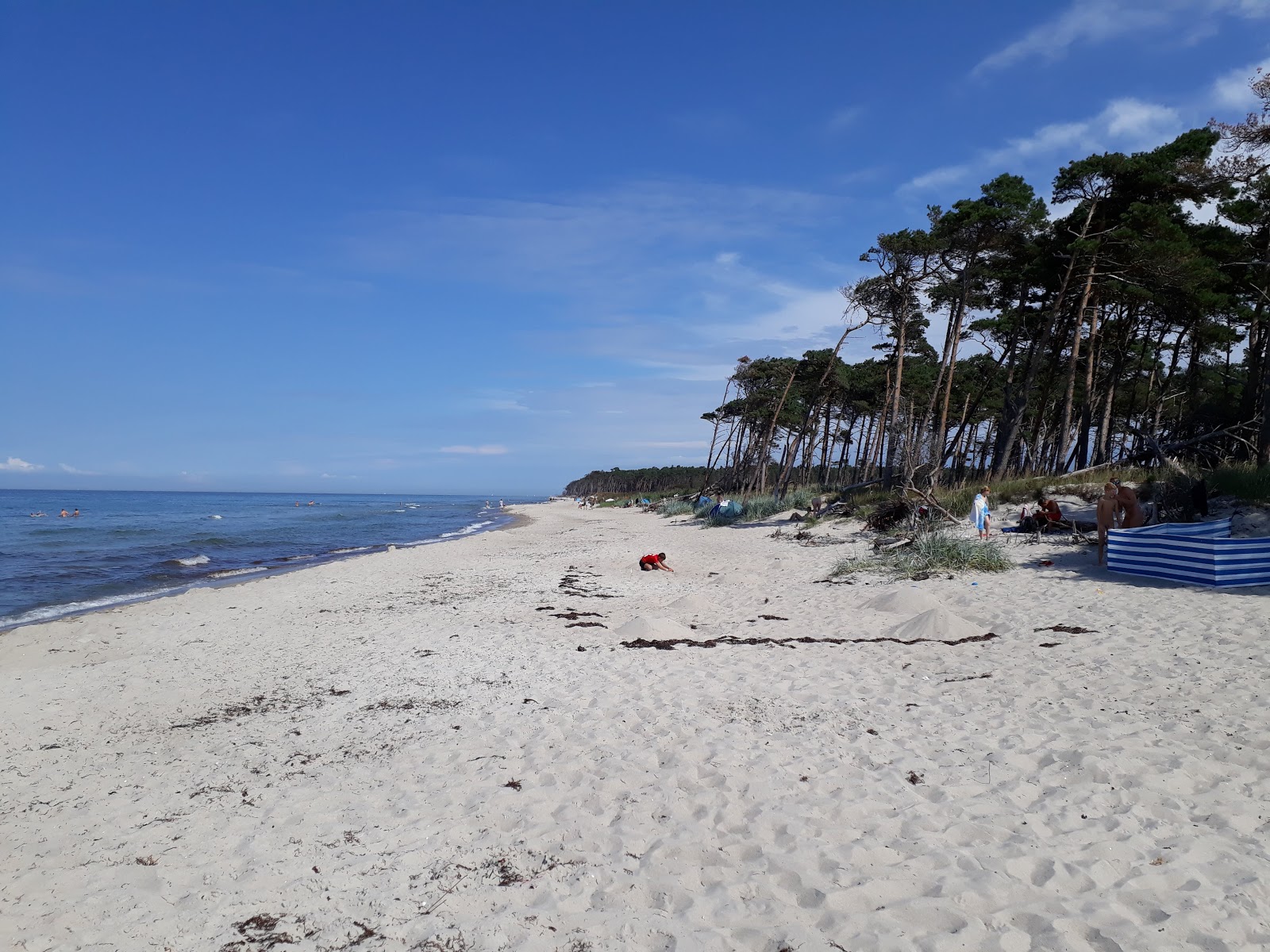 Fotografija Mullerweg strand z svetel pesek površino