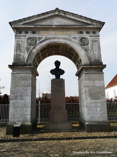 Bust of Frederik Rubeck Henrik Bülow