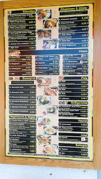 Menu / carte de Abu Samra Restaurant (مطعم ابو سمره) à Reutlingen