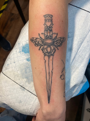 Explore hidden name tattoo ideas, creative tattoo ideas in Dodgeville, available at Vibe Body Art LLC