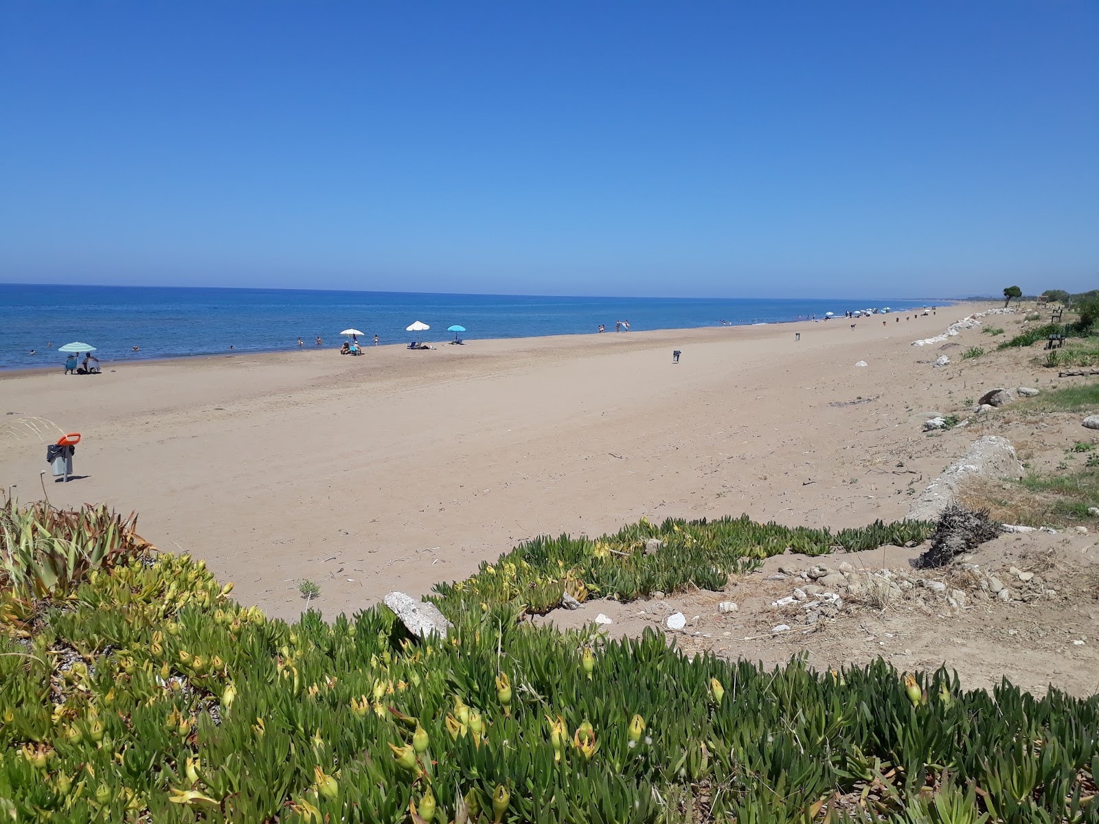 Foto van Paralia Zacharo voorzieningenruimte