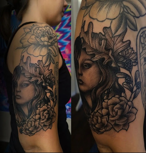 Explore mens ankle tattoo ideas, creative tattoo ideas in Valdosta, available at Acid Ink Tattoos