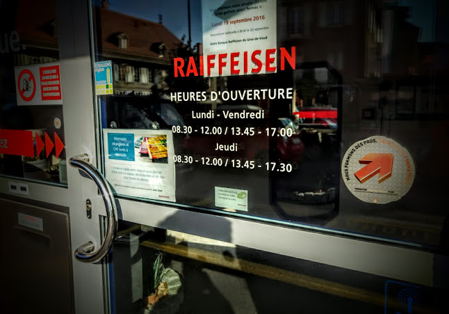 Kommentare und Rezensionen über Banque Raiffeisen du Gros-de-Vaud