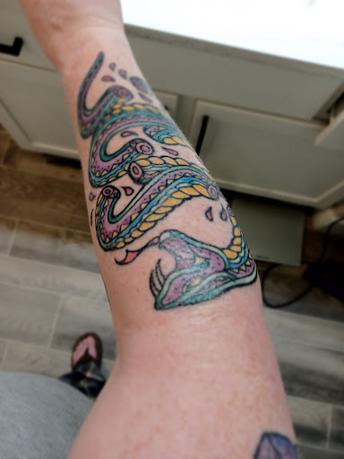 Explore twilight zone tattoo ideas, creative tattoo ideas in Houston, available at The Electric Chair Tattoo & Piercing