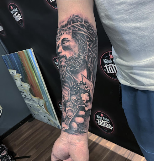 Explore protection tattoo ideas, creative tattoo ideas in Clinton, available at Ritual Custom Tattoos