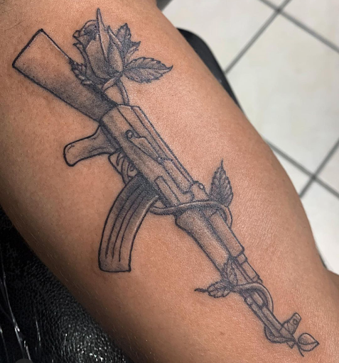 Explore us army tattoo ideas, creative tattoo ideas in Myrtle Beach, available at Myrtle Beach Ink