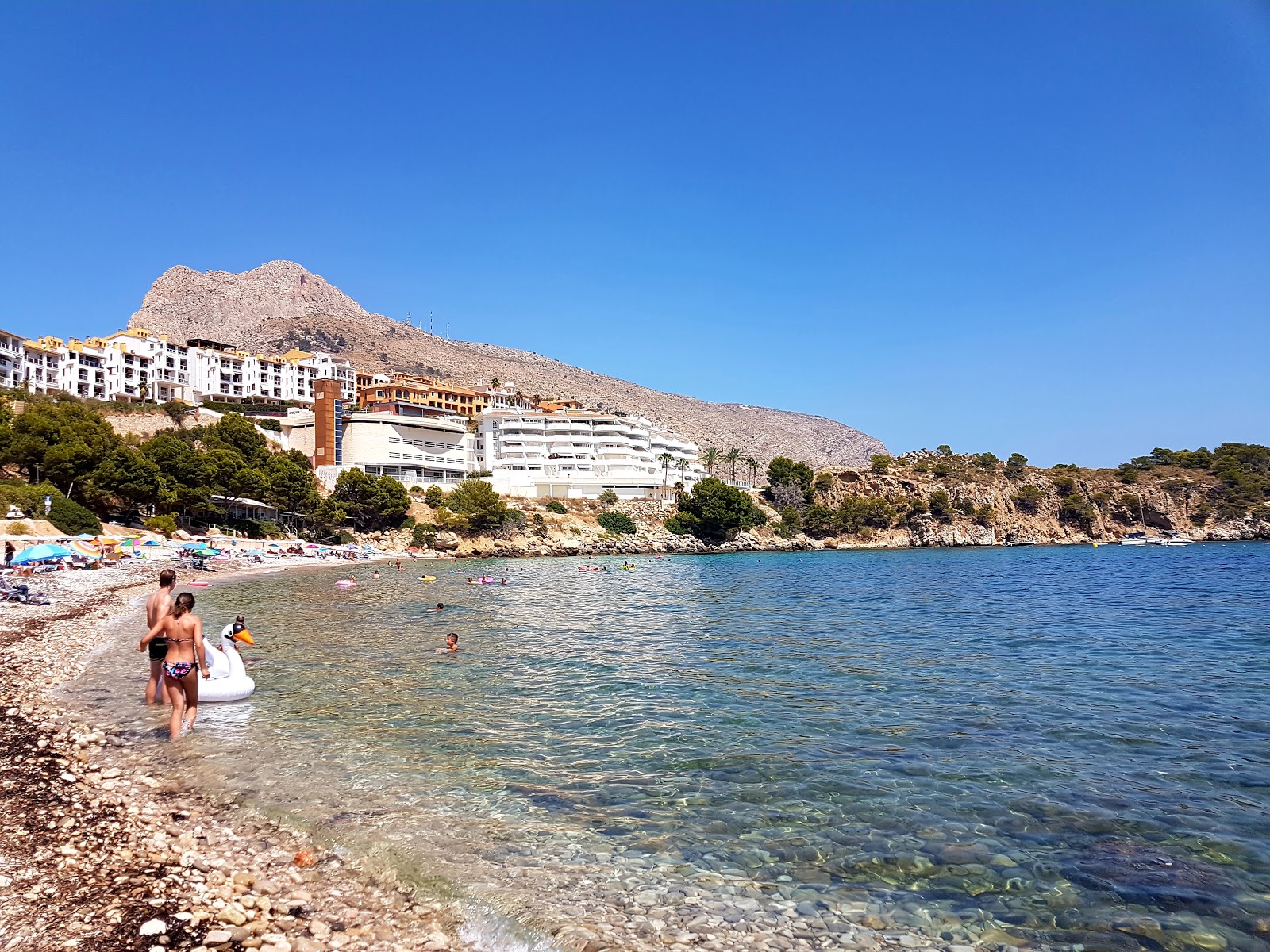 Foto de Praia de Mascarat área de comodidades