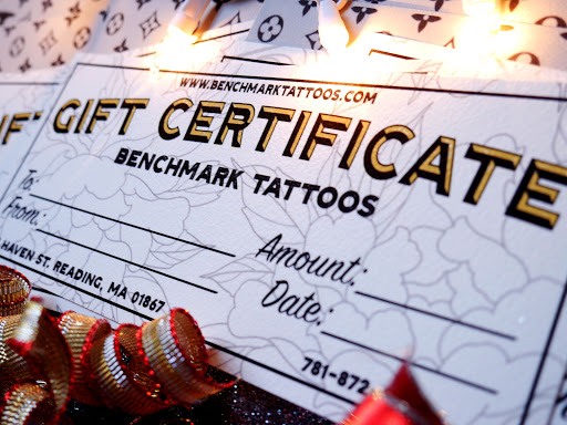 Explore chest ideas tattoos, creative tattoo ideas in Arlington, available at Benchmark Tattoos