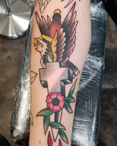 Explore arm sleeves tattoo ideas, creative tattoo ideas in Sioux Falls, available at Heart Tattoo