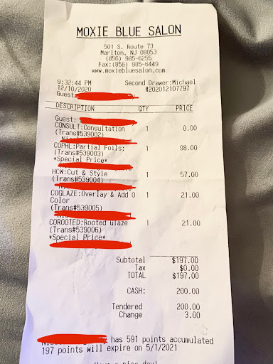 Beauty Salon «Moxie Blue Salon», reviews and photos, 501 NJ-73, Marlton, NJ 08053, USA