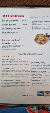 Restaurant La Marine Les Trois îlets - Martinique à Les Trois îlets menu