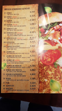 Antalya • Dönerhaus Schwandorf à Schwandorf carte