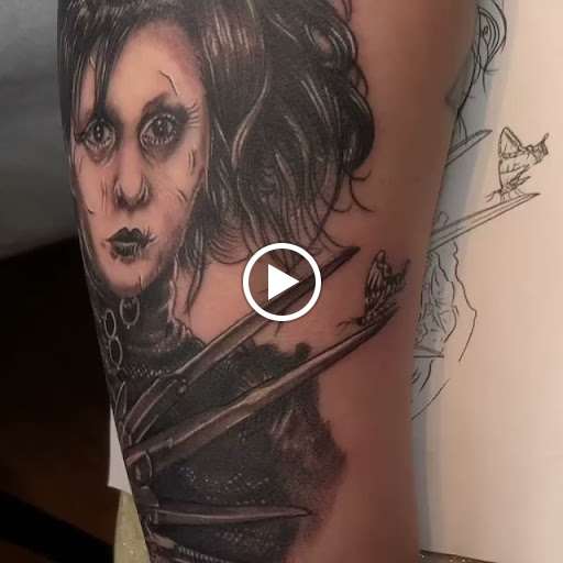 Explore biking tattoo ideas, creative tattoo ideas in Buffalo, available at True Gloom Tattoo Studio
