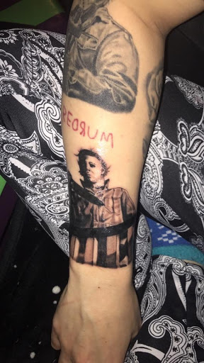 Explore nightmare on elm street tattoo ideas, creative tattoo ideas in Bridgeport, available at Breaking skin tattoo and body piercing