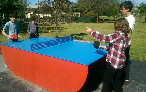 Outdoor Ping Pong Table by POPP