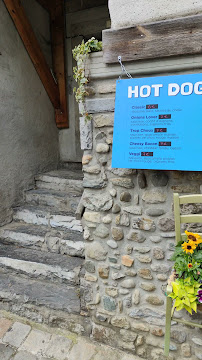 Menu du Hot Doggy Dog à Yvoire