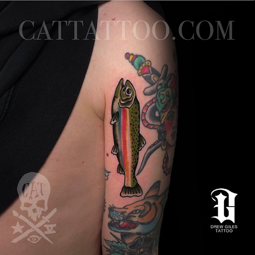 Find wild west tattoo ideas for your next unique tattoo in Addison at Cat Tattoo