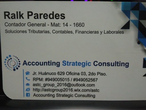 ACCOUNTING STRATEGIC CONSULTING