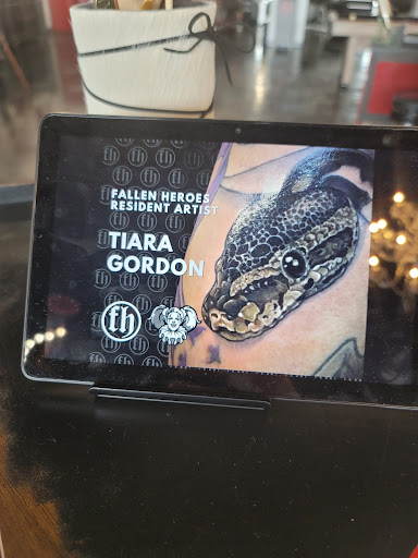 Explore lily flower tattoo ideas, creative tattoo ideas in Kissimmee, available at Fallen Heroes Tattoo & Piercing (Florida)