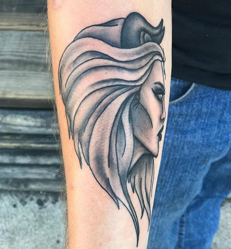 Explore deer tattoo ideas, creative tattoo ideas in Dayton, available at 33 Lions Tattoo