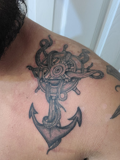 Explore small hawaiian tattoo ideas, creative tattoo ideas in Warner Robins, available at Untold Pain Tattoo Studio