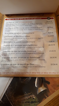 Le Chaudron Savoyard à Châlons-en-Champagne menu