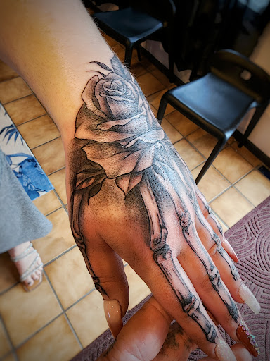 Explore warhammer tattoo ideas, creative tattoo ideas in Minocqua, available at Walking Arts Tattoos