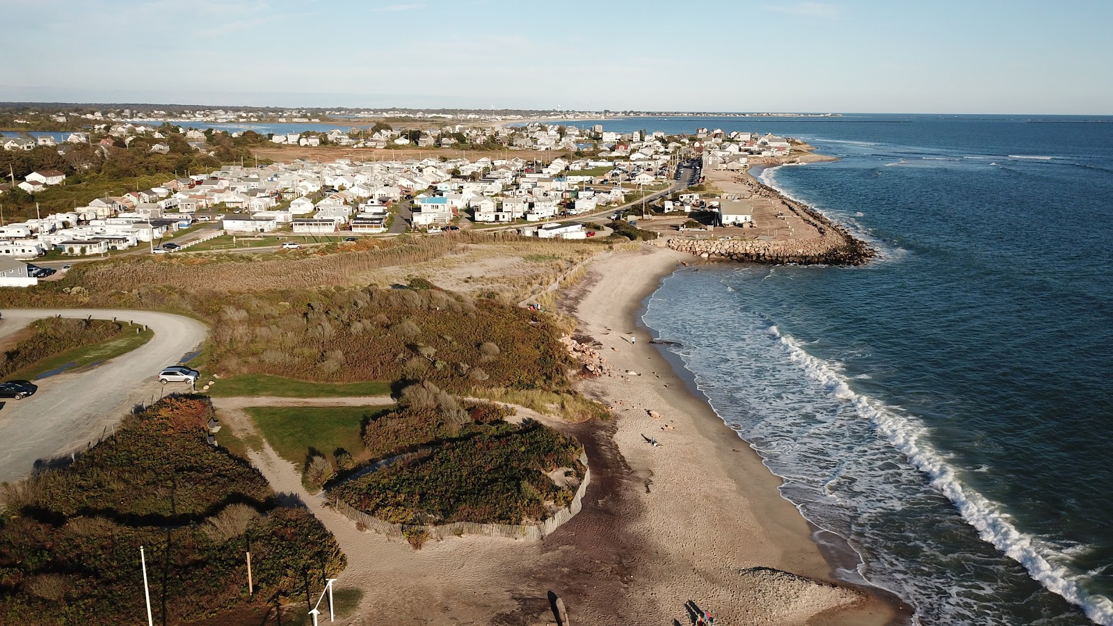 Photo of Roy Carpenter's Beach with partly clean level of cleanliness