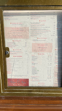 Restaurant français Le Relais de la Butte à Paris (la carte)