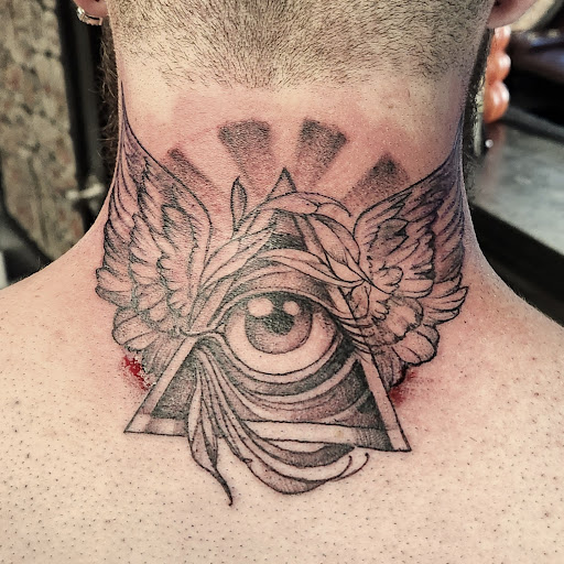 Explore moonshine tattoo ideas, creative tattoo ideas in Augusta, available at Mr. Tattoo