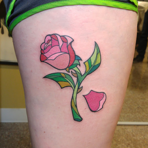 Explore mens tattoo sleeve ideas, creative tattoo ideas in Cleveland, available at Stranci Tattoo & Piercing Co.