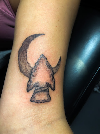Explore small religious tattoo ideas, creative tattoo ideas in Bowling Green, available at Ink Therapy and Body Piercing