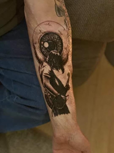 Explore scientific tattoo ideas, creative tattoo ideas in Minocqua, available at Family Tradition Tattoo Co.