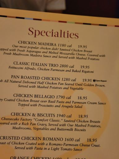 Restaurant «The Cheesecake Factory», reviews and photos, 1201 Lake Woodlands Dr, The Woodlands, TX 77380, USA