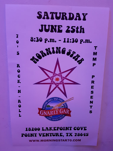 Bar & Grill «The Gnarly Gar», reviews and photos, 18200 Lakepoint Cove, Point Venture, TX 78645, USA